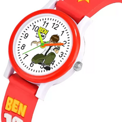 Selloria Benten Cartoon Kids watch Round Dial (Red)