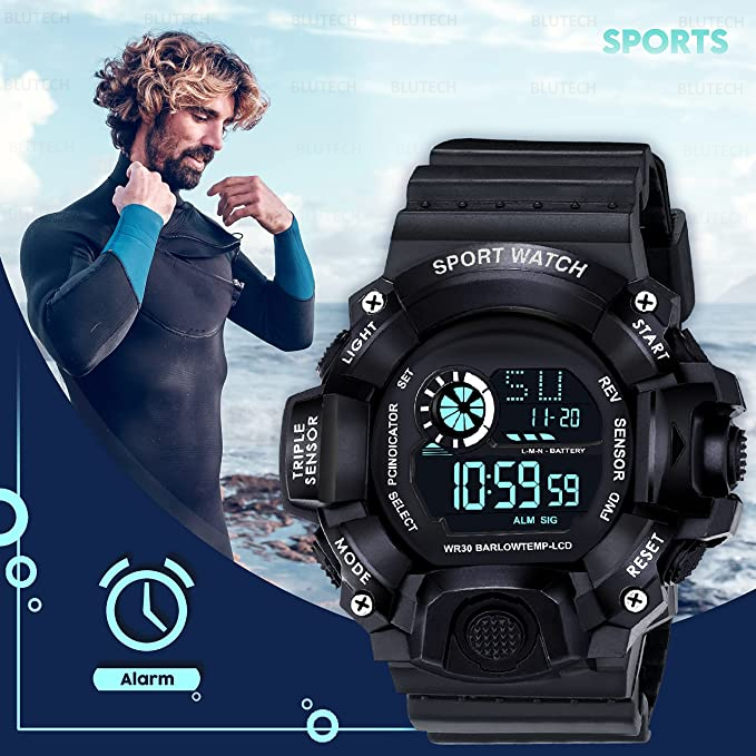 Selloria Digital watch for boys (GBLK001)
