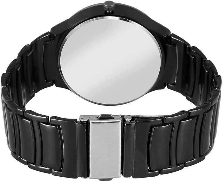 Selloria Chrona Stainless Steel Men's Analogue Watch (Black)
