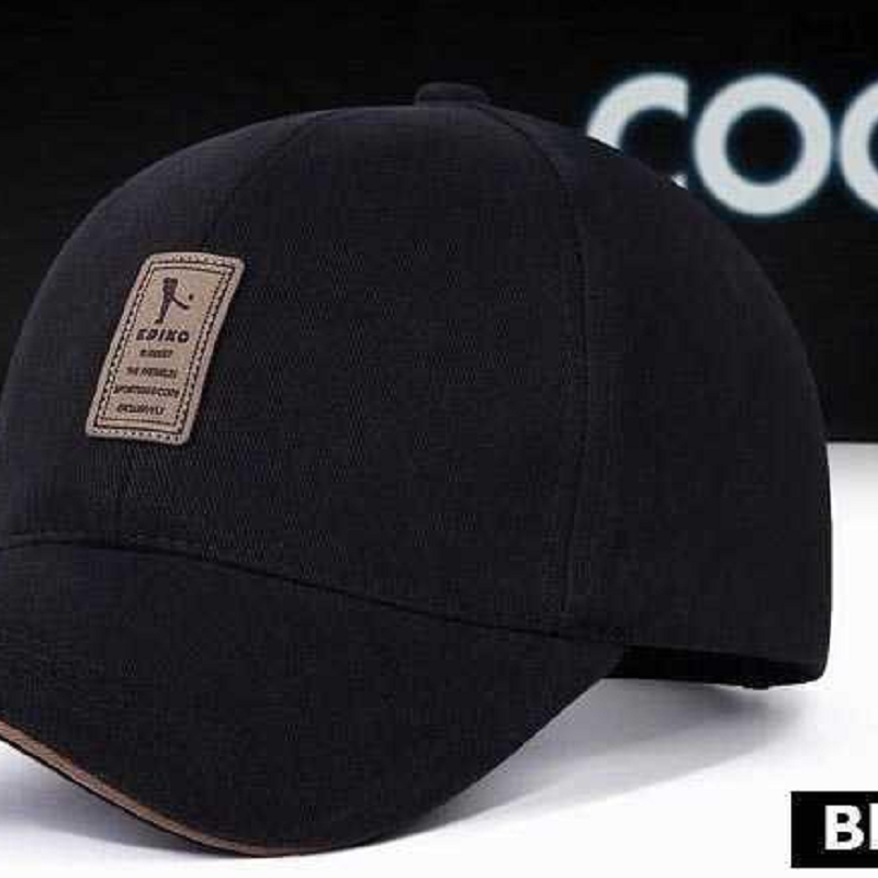 Selloria Brand Unisex Baseball Cap for men StreetLine Model (Black)