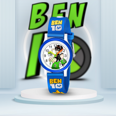 Selloria Benten Cartoon Kids watch Round Dial (Blue)