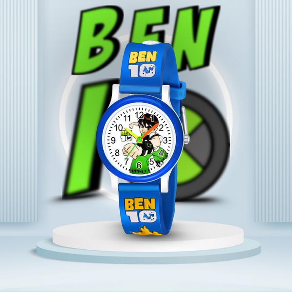 Selloria Benten Cartoon Kids watch Round Dial (Blue)