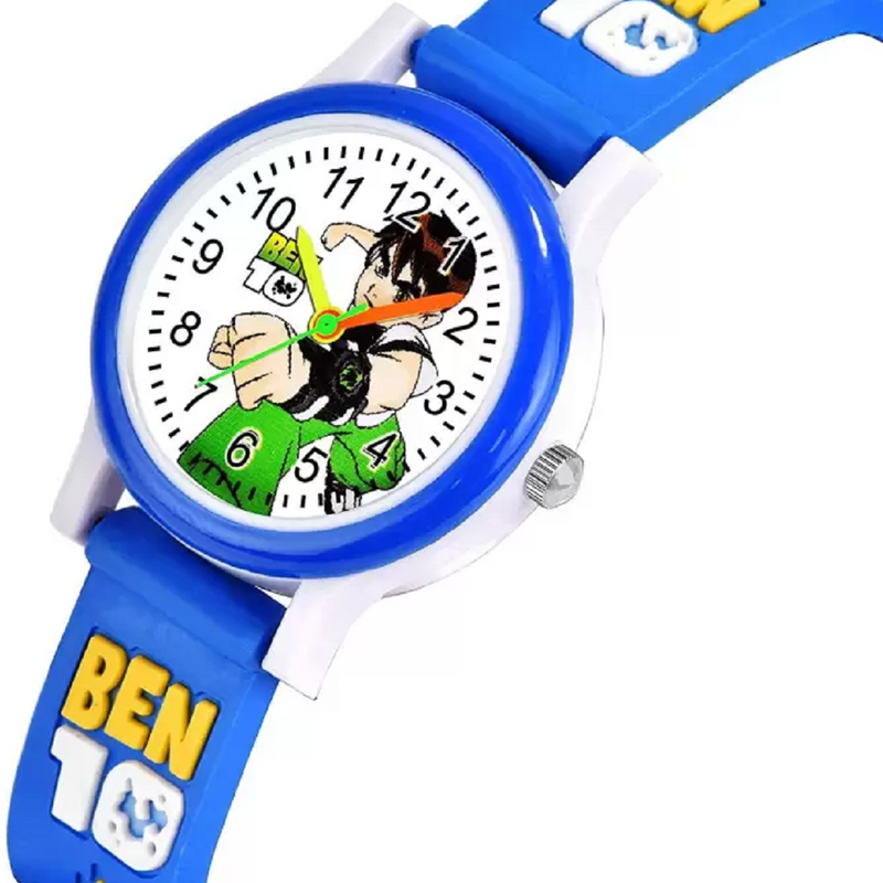 Selloria Benten Cartoon Kids watch Round Dial (Blue)