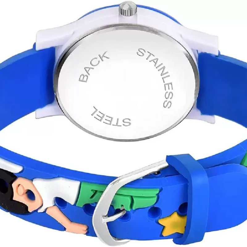 Selloria Benten Cartoon Kids watch Round Dial (Blue)