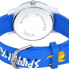 Selloria Spiderman Cartoon Kids watch Round Dial (Blue)