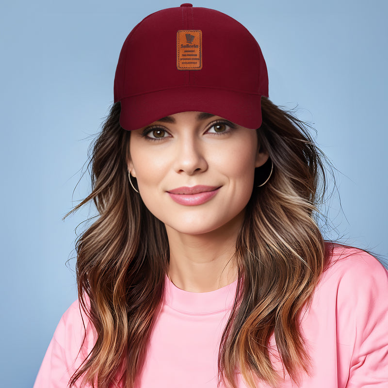 Selloria Brand Unisex Baseball Cap for men StreetLine Model (Maroon)