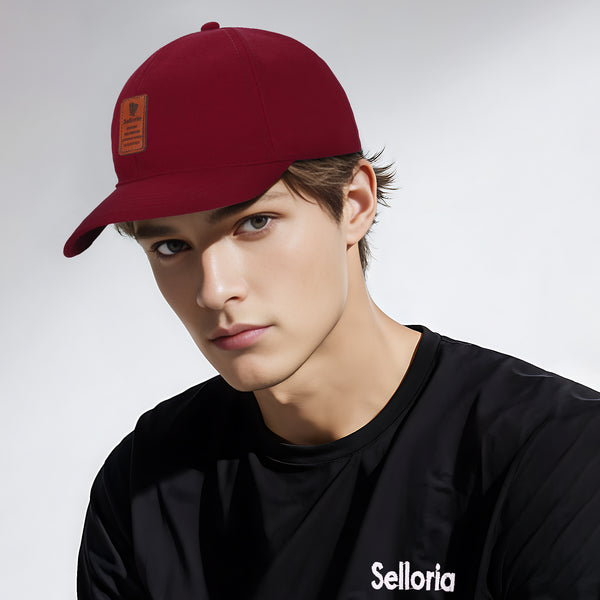 Selloria Brand Unisex Baseball Cap for men StreetLine Model (Maroon)