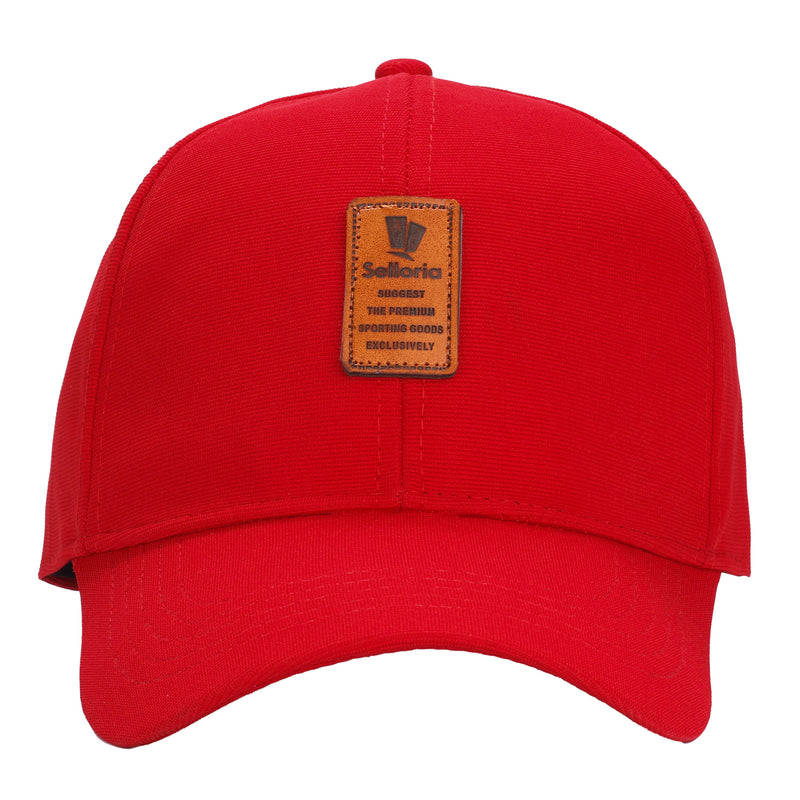 Selloria Brand Unisex Baseball Cap for men StreetLine Model (Red)