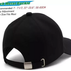 Selloria Brand Unisex Baseball Cap for men StreetLine Model (Black)