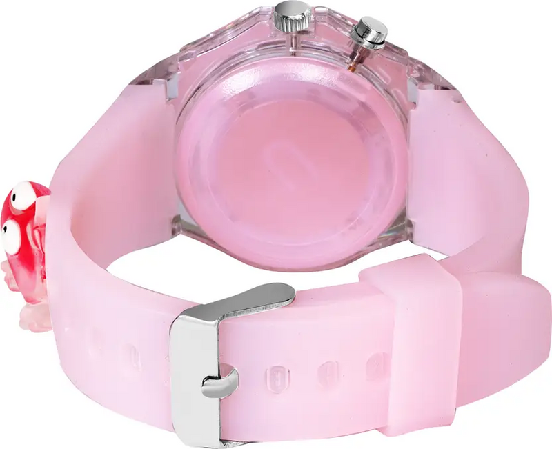 Selloria 3D Cartoon Analog Light Watch for Kids (Mermaid)