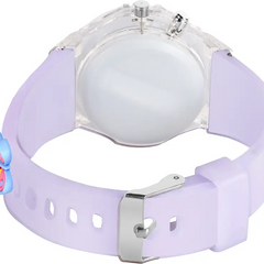 Selloria 3D Cartoon Analog Light Watch for Kids (Butterfly)